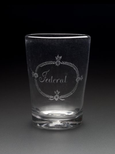 Verre, c. 1788-1795 (verre sans plomb) - New Bremen Glass Manufactory
