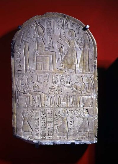 Stèle de Iuny - New Kingdom Egyptian
