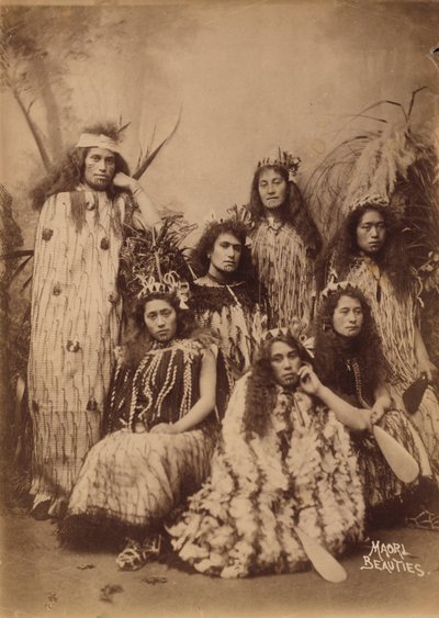 Femmes maories de Nouvelle-Zélande (photo n/b) - New Zealand Photographer