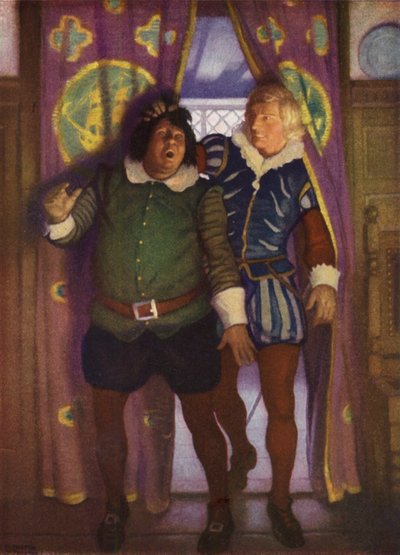 Illustration pour Westward Ho! par Charles Kingsley - Newell Convers (after) Wyeth