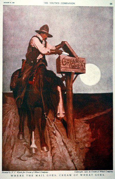 Publicité pour la Cream of Wheat Company - Newell Convers Wyeth