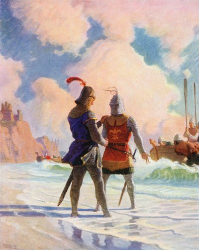Bruce sur la plage - Newell Convers Wyeth