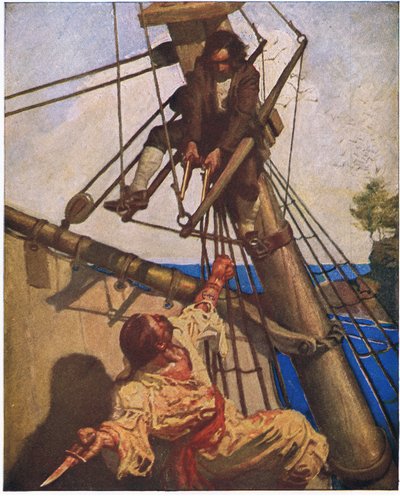 Israel hands : Un pas de plus, M. Hands, dis-je, et je vous fais sauter la cervelle - Newell Convers Wyeth