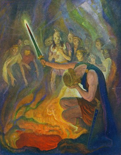 Ulysse au Pays des Morts - Newell Convers Wyeth