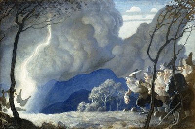 Les Gnomes Jouant au Bowling - Newell Convers Wyeth
