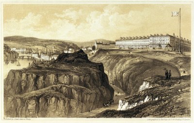 Whitby, Khyber Pass (Angleterre), avec une vue d