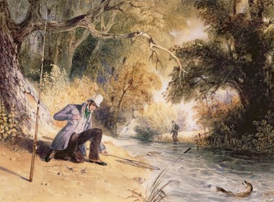 Pêche au brochet, attrapant un brochet - Newton Fielding