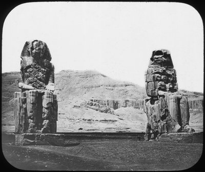Colosses de Memnon, Louxor Thèbes, Égypte - Newton and Co