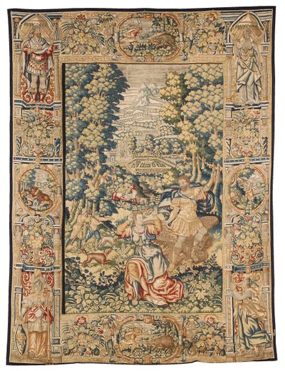 Tapisserie de parc de jeu mythologique, premier quart du XVIIe siècle - Nicasius Aerts