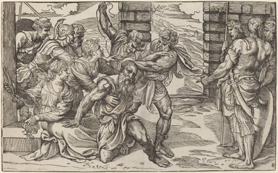 Samson et Dalila - Niccolò Boldrini after Titian
