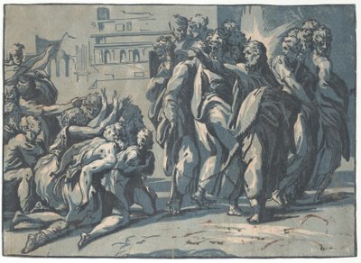 Le Christ guérissant les lépreux - Niccolo Vicentino