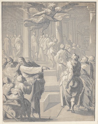 Christ guérissant le paralytique - Niccolo Vicentino