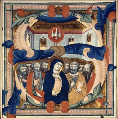 Initiale historiée 