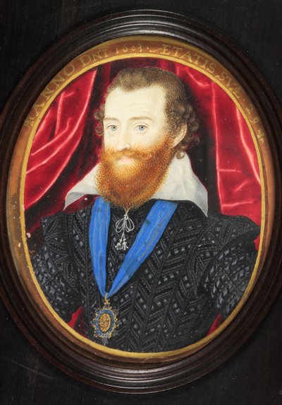 Ludovick Stuart, 2e duc de Lennox et Richmond - Nicholas (after) Hilliard