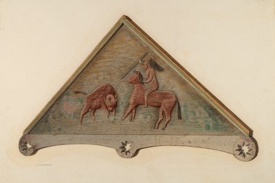 Panneau de porte - Nicholas Amantea