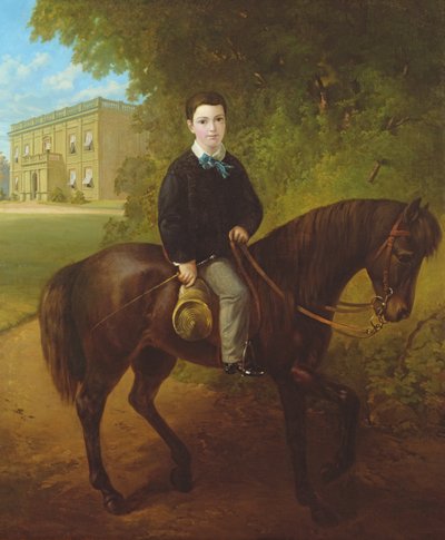 Portrait de Maître George Holmes, 1860 - Nicholas Chevalier