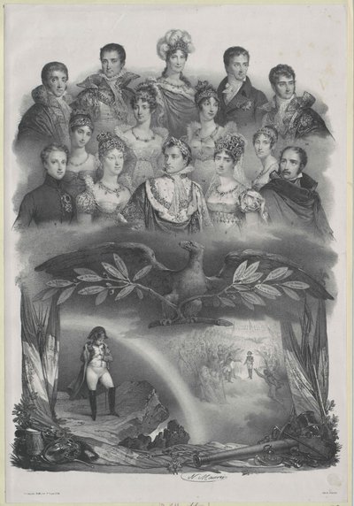 Empereur des Français Napoléon Ier Bonaparte - Nicholas Eustache (after) Maurin