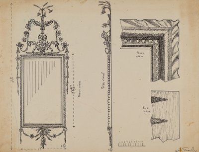 Cadre pour un miroir - Nicholas Gorid