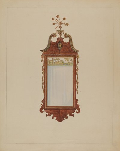 Miroir Hepplewhite - Nicholas Gorid