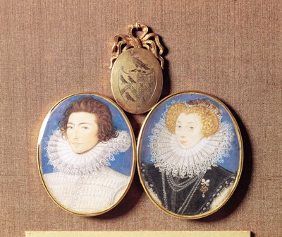 John Croker et sa femme Frances - Nicholas Hilliard