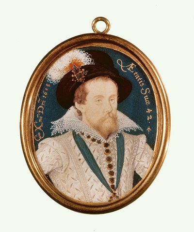 Roi Jacques I - Nicholas Hilliard