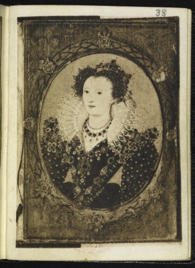 Reine Élisabeth I (miniature) - Nicholas Hilliard