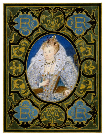 Reine Élisabeth I, 16e siècle, 1896 - Nicholas Hilliard