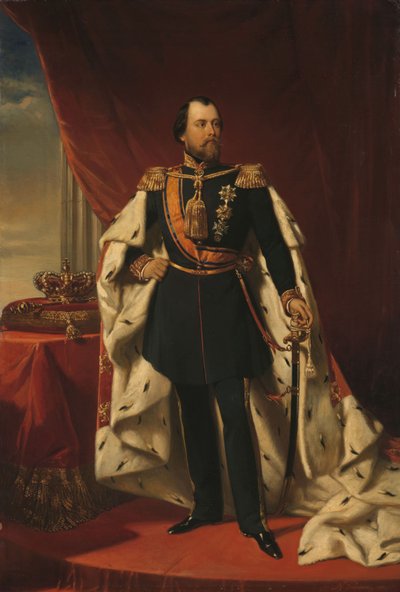 Guillaume III (1817-1890), roi des Pays-Bas - Nicholas Pieneman