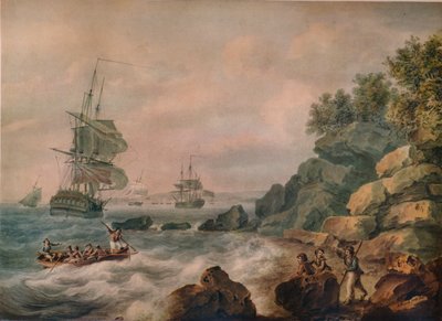 Dans le canal de Bristol, 1787 - Nicholas Pocock