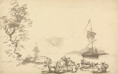 Étude de rivage - Nicholas Pocock