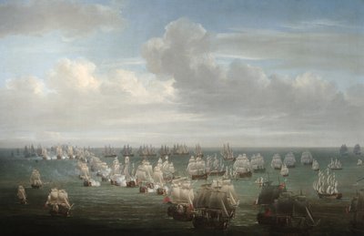 La bataille de Trafalgar - Nicholas Pocock