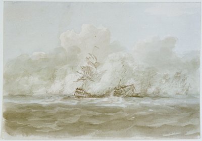 La bataille du Glorieux Premier Juin - Nicholas Pocock