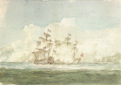 La bataille du Glorieux Premier Juin - Nicholas Pocock