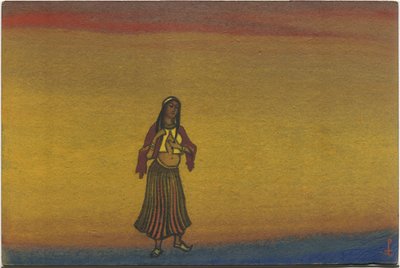 Une fille captive, costume pour "Danses polovtsiennes" de l