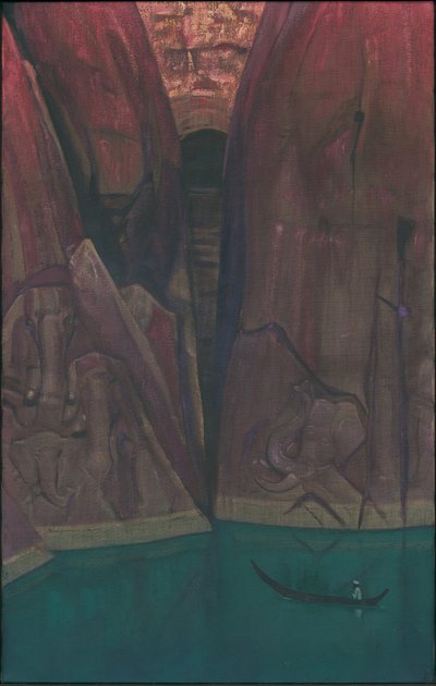 Ashram, série "Ashrams", 1931 - Nicholas Roerich