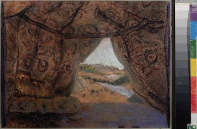 Décor préparatoire pour l