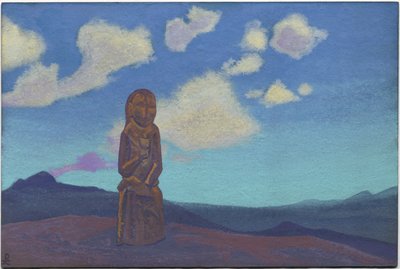 Gardien du Calice, Mongolie, 1937 - Nicholas Roerich