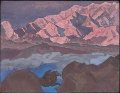 Celui qui se hâte, série "Son Pays", 1924 - Nicholas Roerich