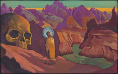 Issa et le crâne du géant, 1932 - Nicholas Roerich