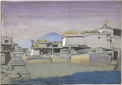 Kardang, étude, 1932 - Nicholas Roerich