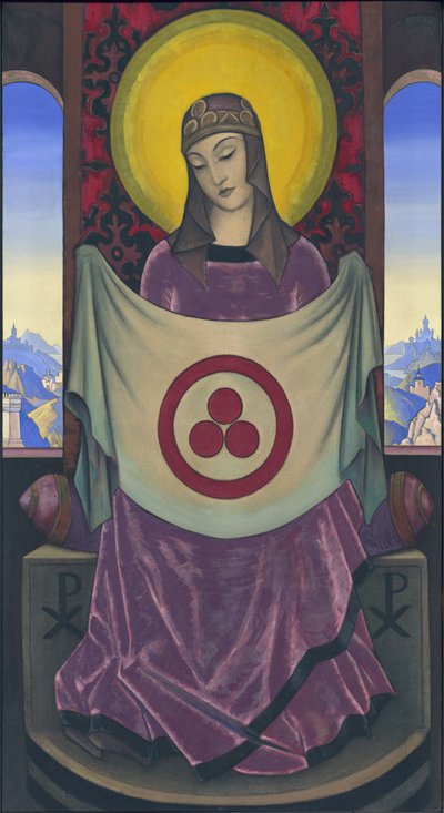 Madonna Oriflamma - Nicholas Roerich