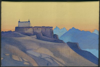 Monastère, Sissu, 1932 - Nicholas Roerich
