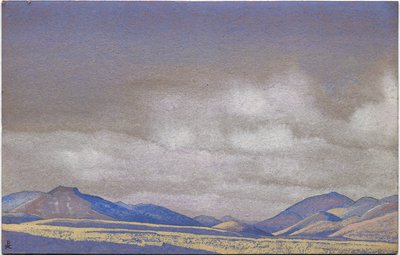 Mongolie, collines de Chahar, 1936 - Nicholas Roerich