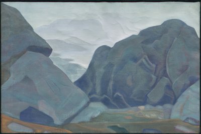 Monhegan, Maine, série "Océan", 1922 - Nicholas Roerich