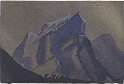 Col de montagne, tempête - Nicholas Roerich