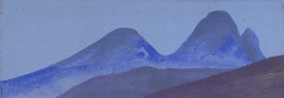 Étude de montagne, c.1936-47 - Nicholas Roerich