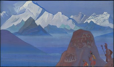 Chemin vers Kailas, 1932 - Nicholas Roerich