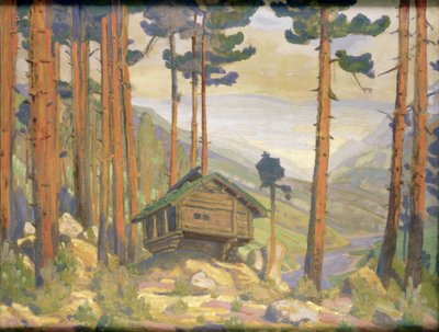Décor de scène pour "Peer Gynt", 1912 - Nicholas Roerich