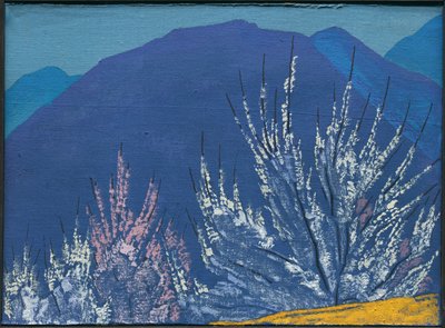 Étude pour la peinture "Krishna", 1933 - Nicholas Roerich
