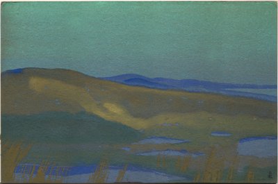Marais de Tsaidam, 1936 - Nicholas Roerich